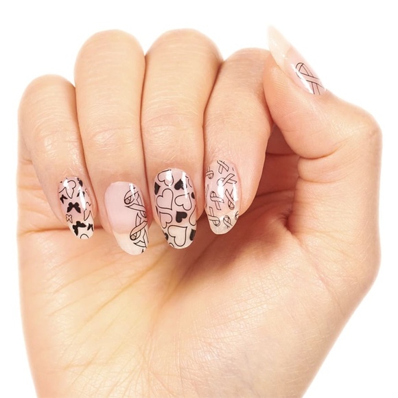 Color Street For the Cause Real Nail Polish Press on Polish Transparent NEW - Picture 2 of 3